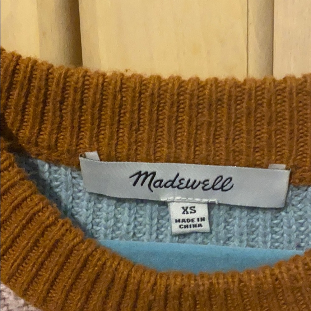 Madewell Thompson pocket Multicolored Sweater - Picture 3 of 4